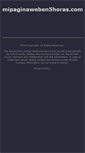 Mobile Screenshot of mipaginaweben5horas.com